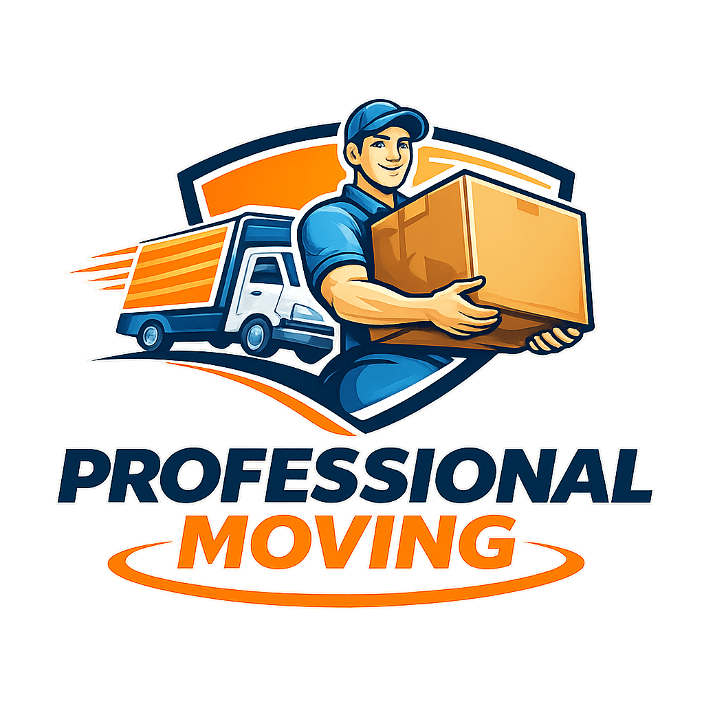 Professional Moving & Distribution Logo